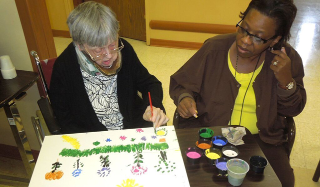 Understanding Behaviors From Alzheimer’s: Language & Visual Perception