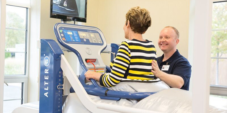 Using the AlterG Anti-Gravity Treadmill for Physical Rehabilitation