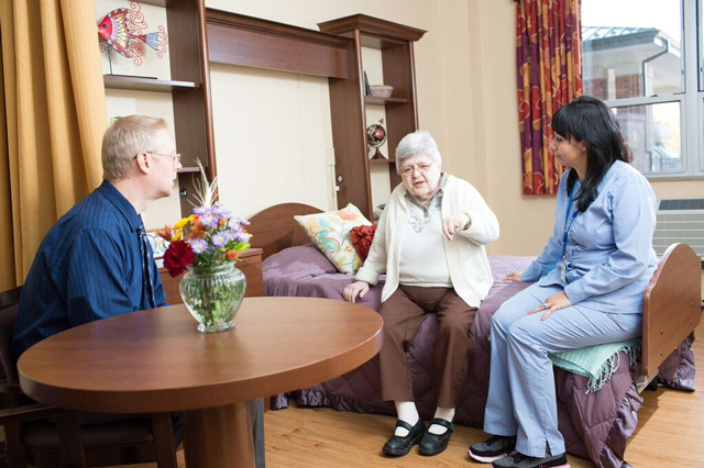 Visiting a Loved One in a Nursing Home